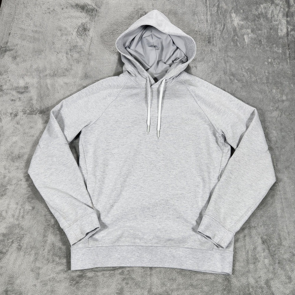 lululemon athletica Light Gray Hooded Sweatshirt